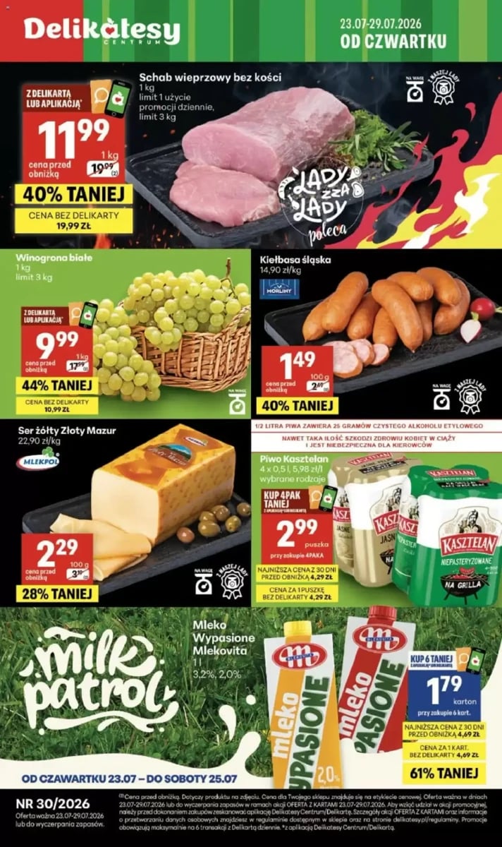 Strona 1 z gazetki Delikatesy Centrum