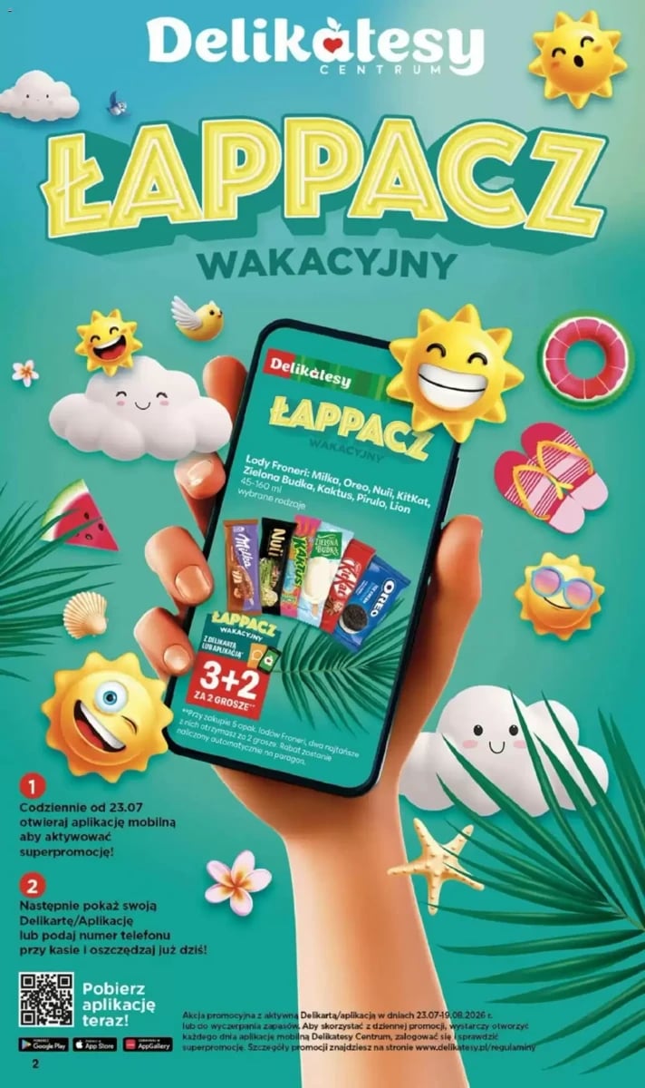 Strona 2 z gazetki Delikatesy Centrum