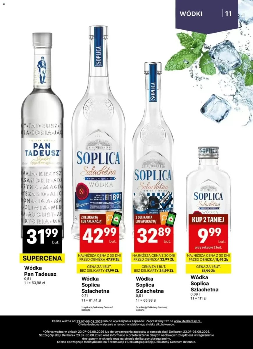 Strona 11 z gazetki Delikatesy Centrum