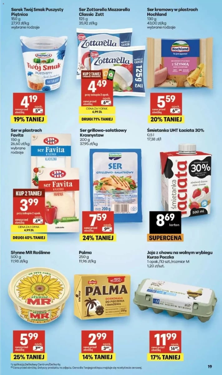 Strona 19 z gazetki Delikatesy Centrum