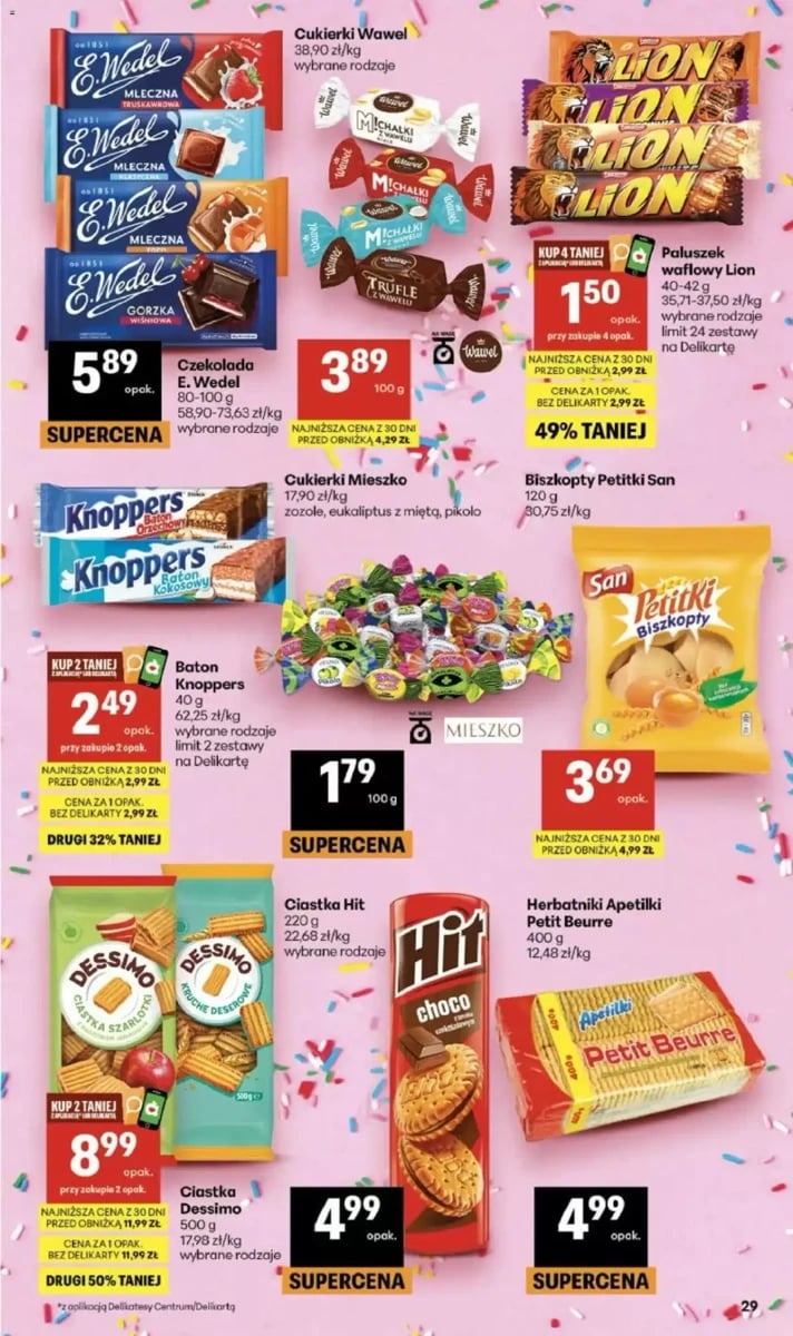 Strona 29 z gazetki Delikatesy Centrum