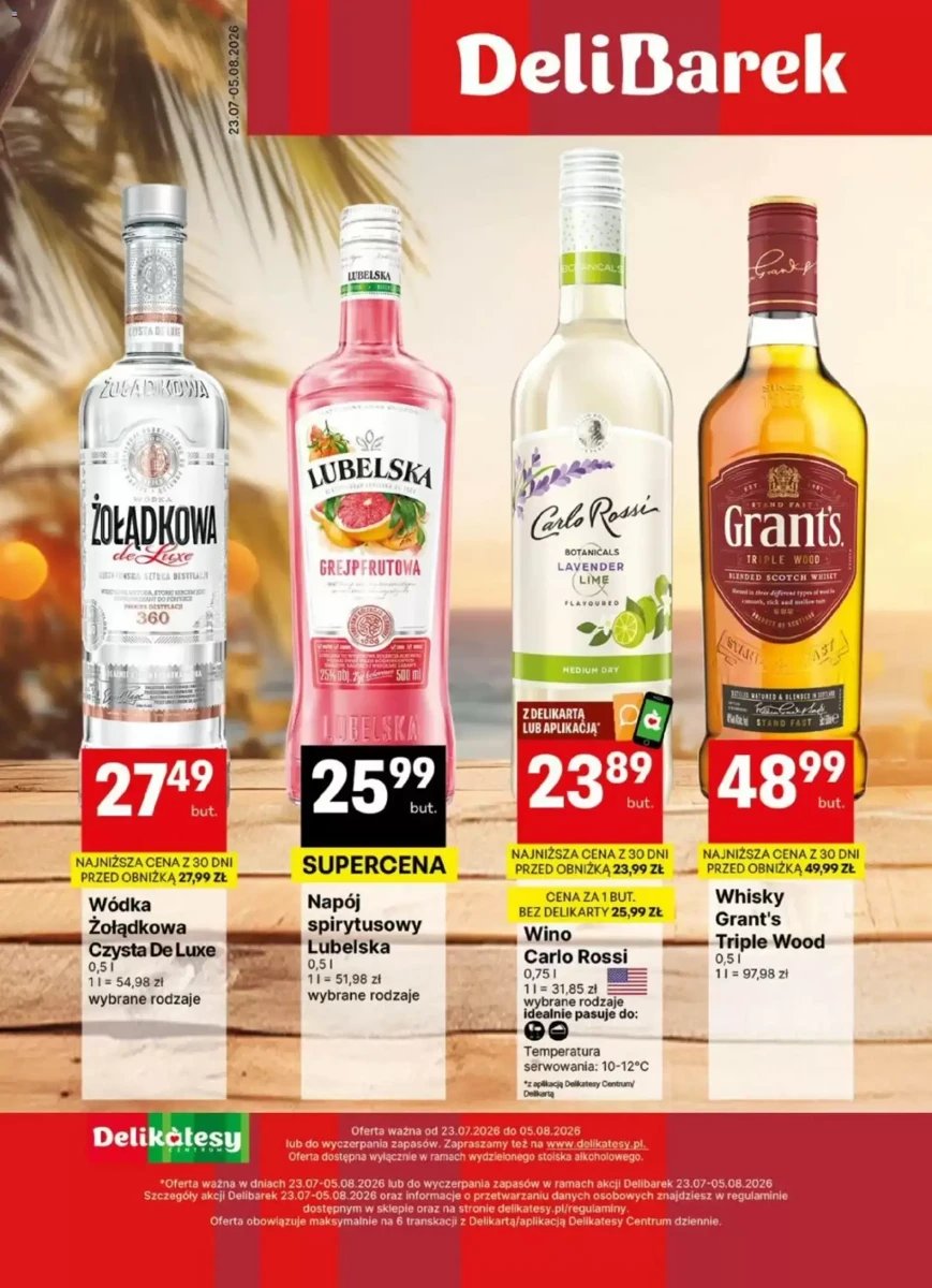 Strona 1 z gazetki Delikatesy Centrum