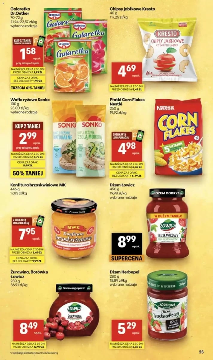 Strona 25 z gazetki Delikatesy Centrum
