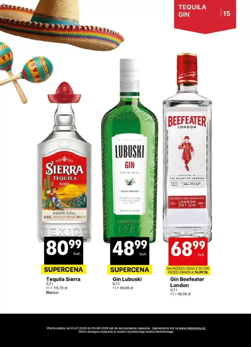 Strona 15 z gazetki Delikatesy Centrum