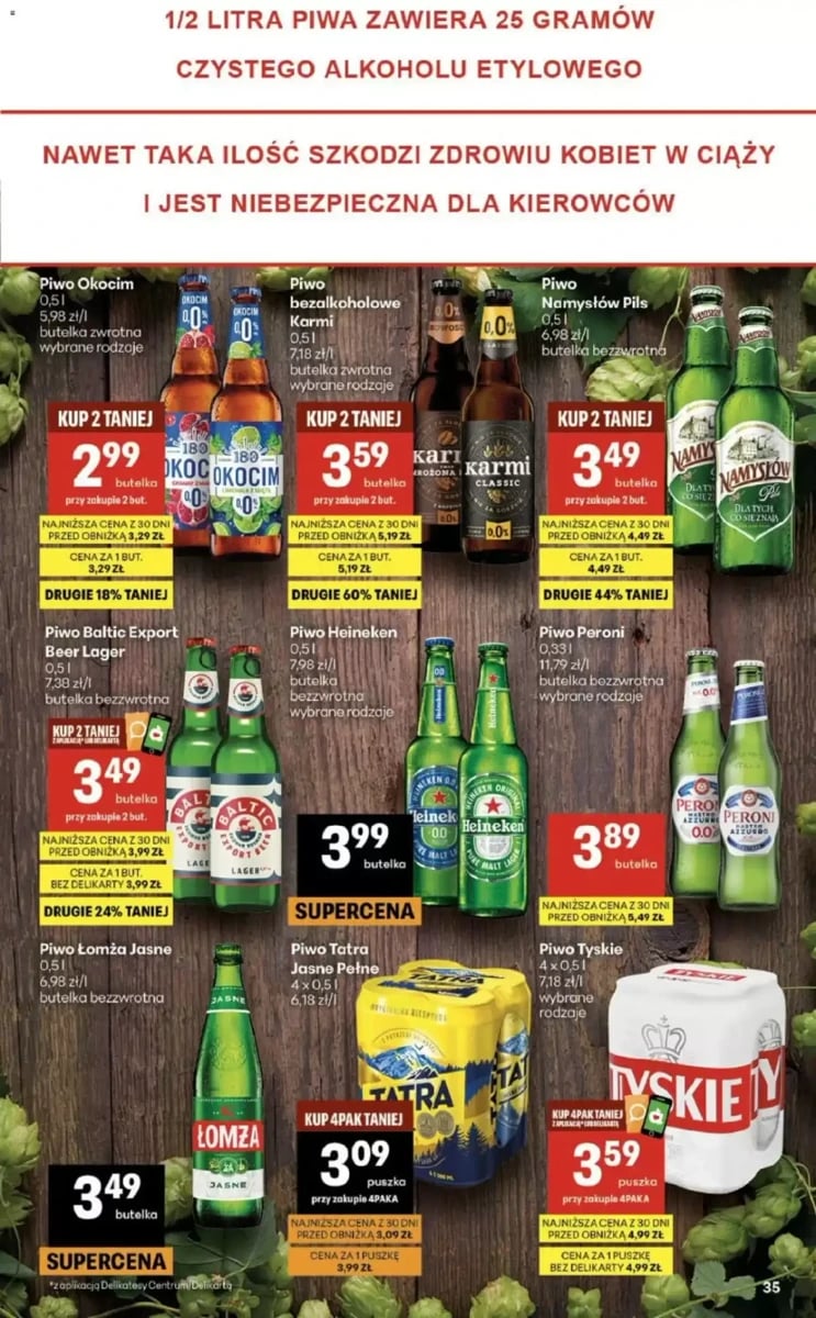 Strona 35 z gazetki Delikatesy Centrum