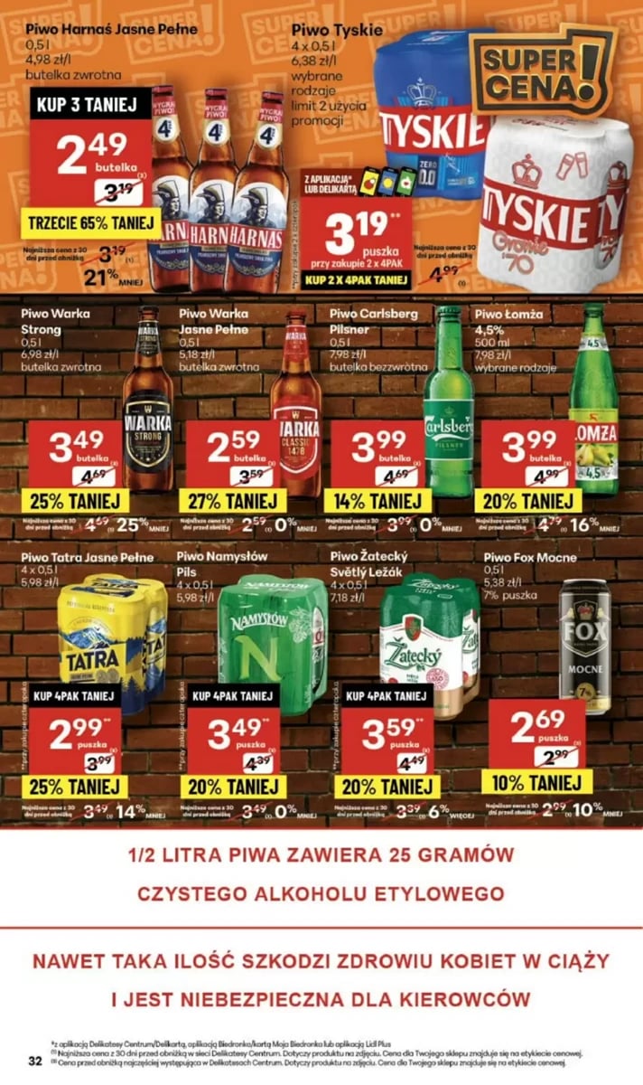 Strona 32 z gazetki Delikatesy Centrum