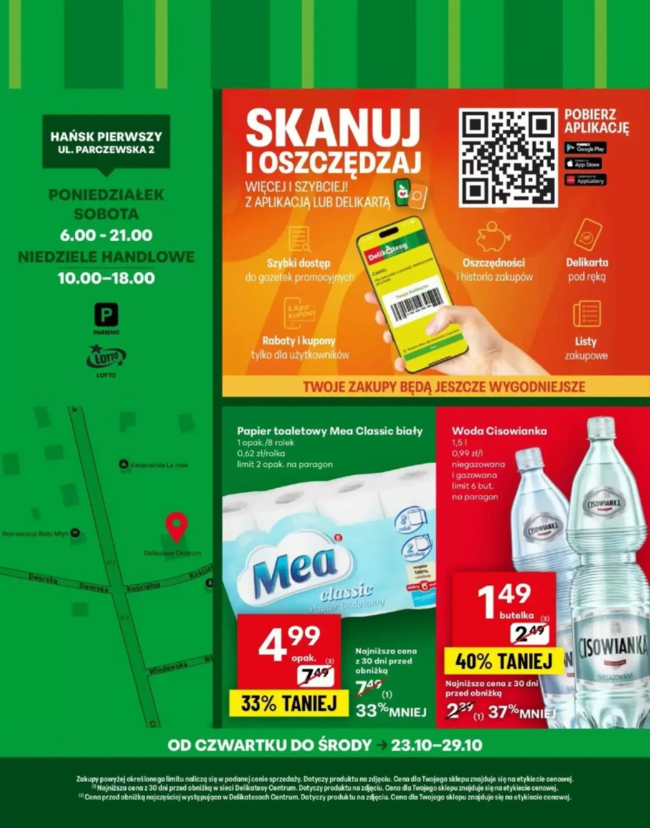 Strona 4 z gazetki Delikatesy Centrum