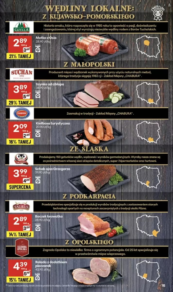 Strona 15 z gazetki Delikatesy Centrum