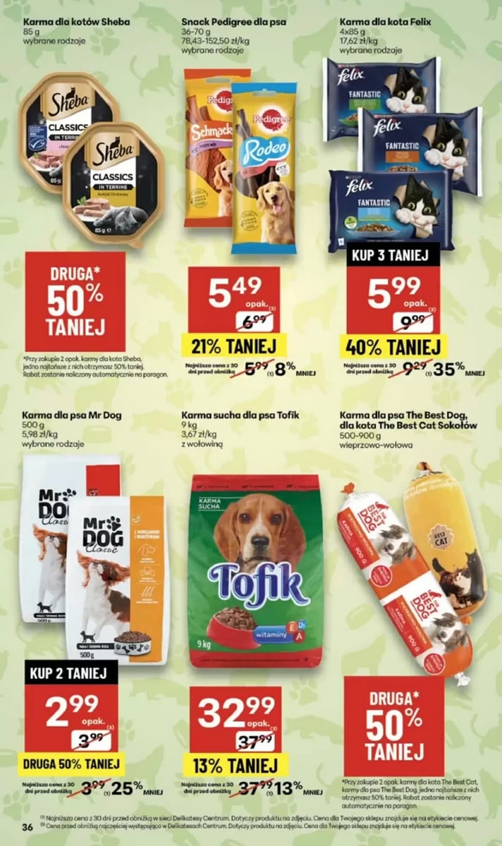 Strona 36 z gazetki Delikatesy Centrum