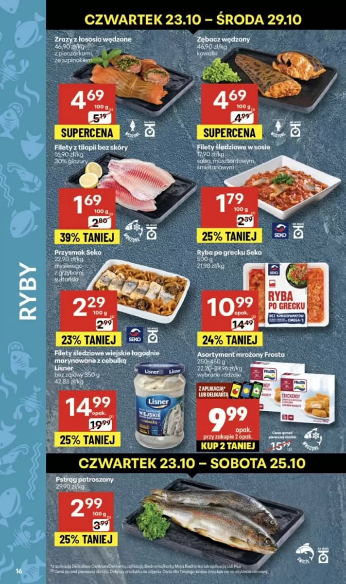 Strona 16 z gazetki Delikatesy Centrum