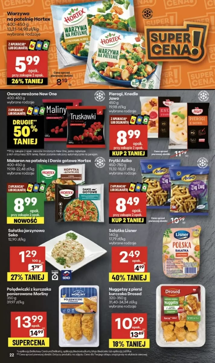 Strona 22 z gazetki Delikatesy Centrum