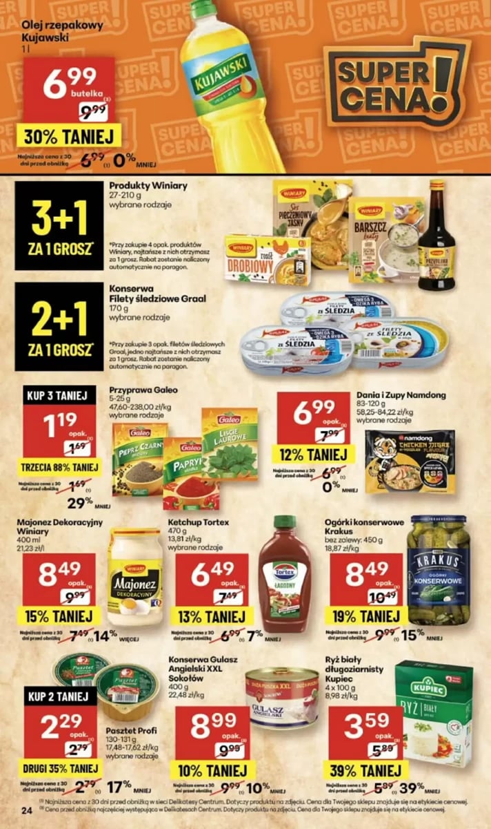 Strona 24 z gazetki Delikatesy Centrum