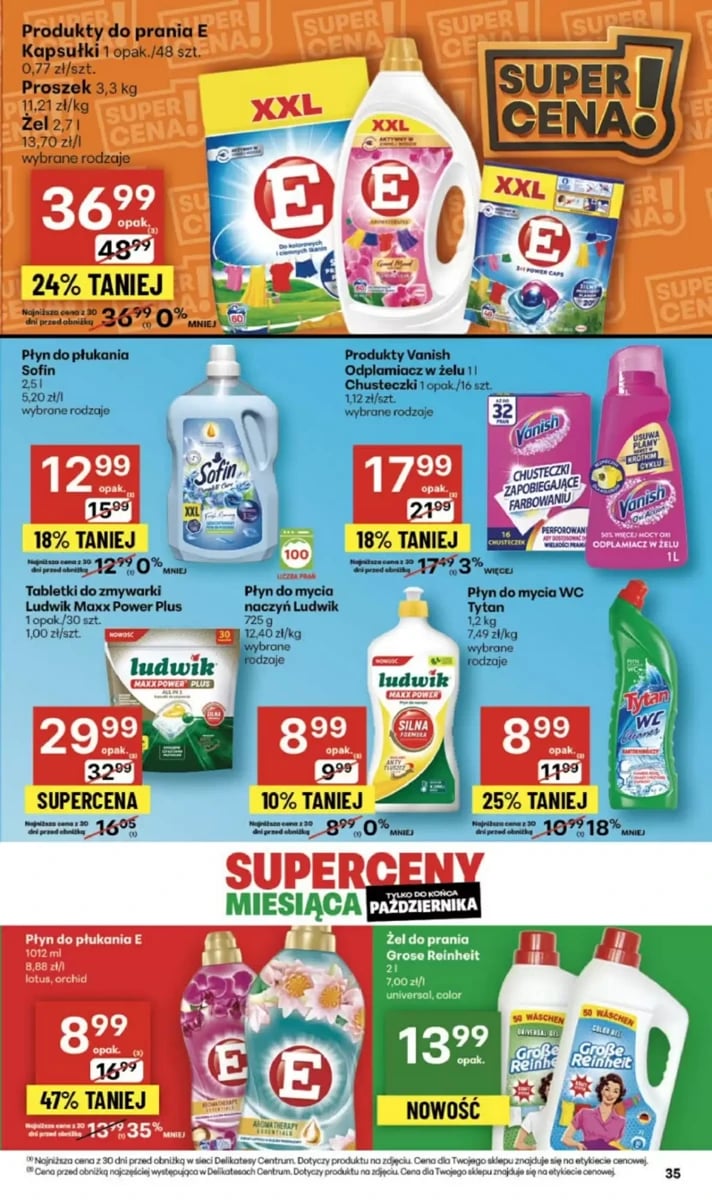 Strona 35 z gazetki Delikatesy Centrum