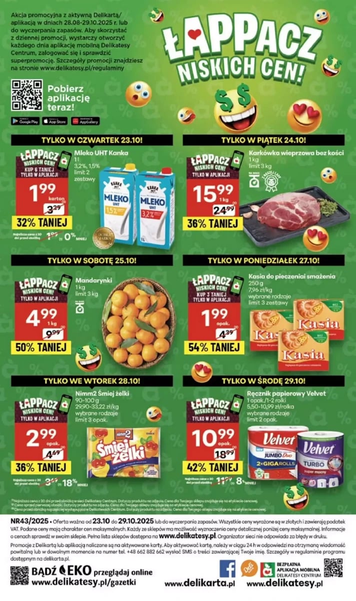 Strona 40 z gazetki Delikatesy Centrum