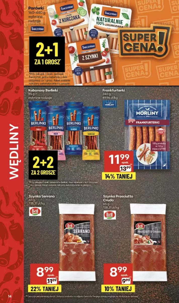 Strona 14 z gazetki Delikatesy Centrum