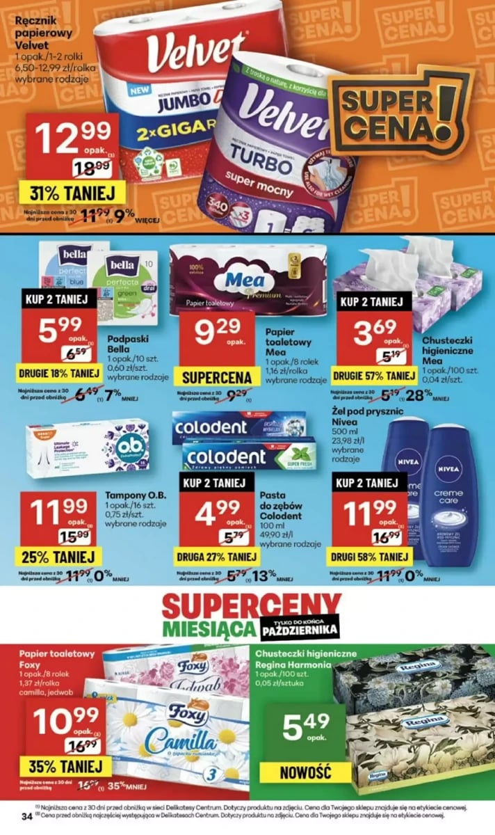 Strona 34 z gazetki Delikatesy Centrum