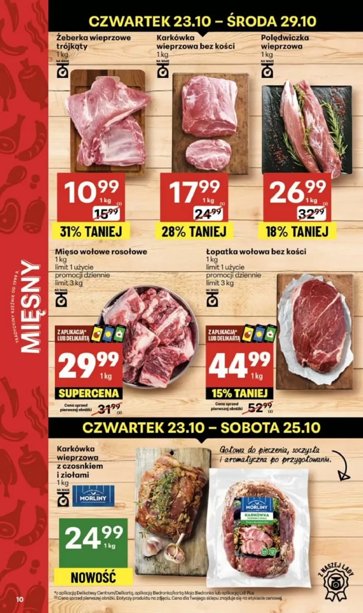 Strona 10 z gazetki Delikatesy Centrum
