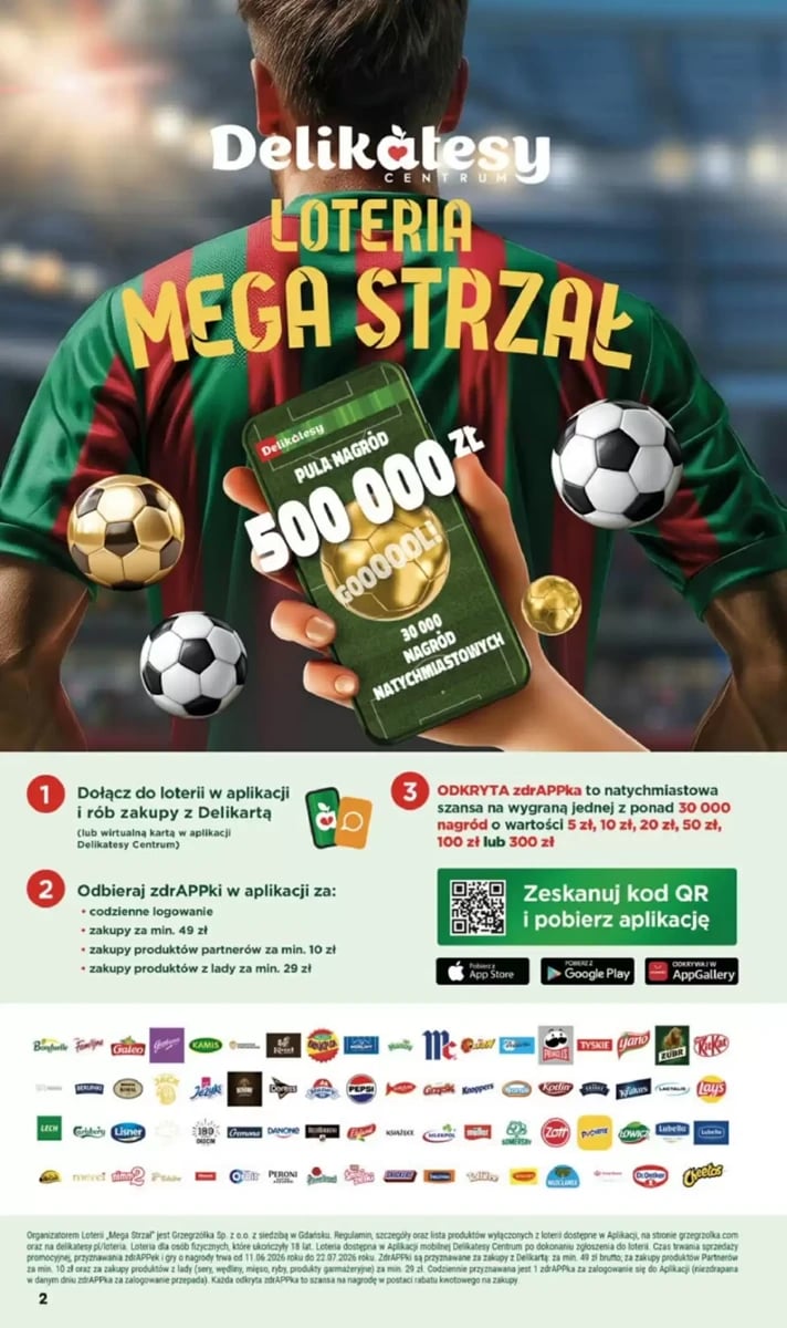 Strona 2 z gazetki Delikatesy Centrum