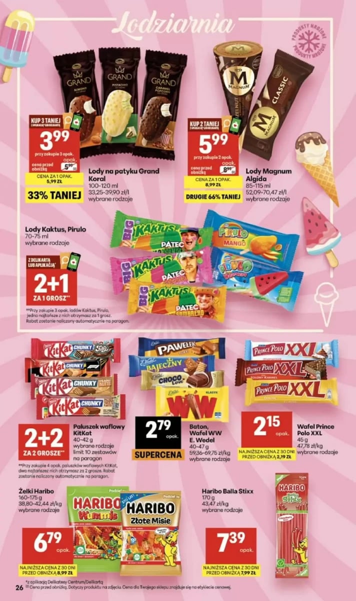 Strona 26 z gazetki Delikatesy Centrum