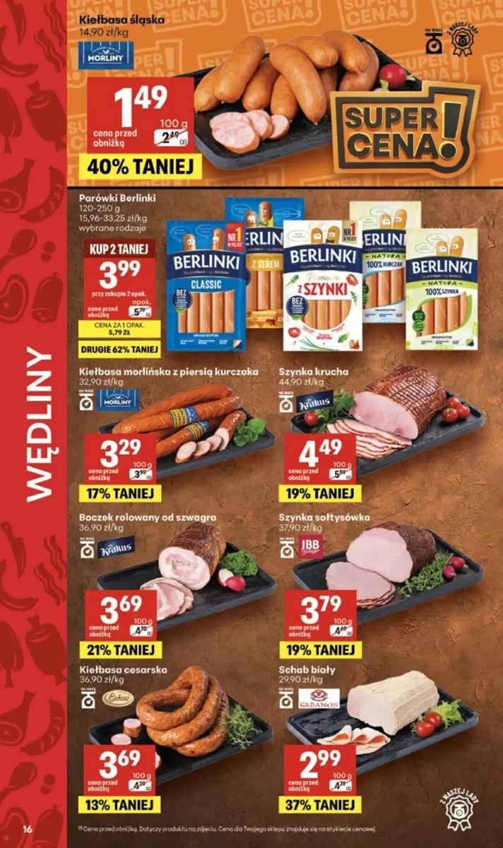 Strona 16 z gazetki Delikatesy Centrum