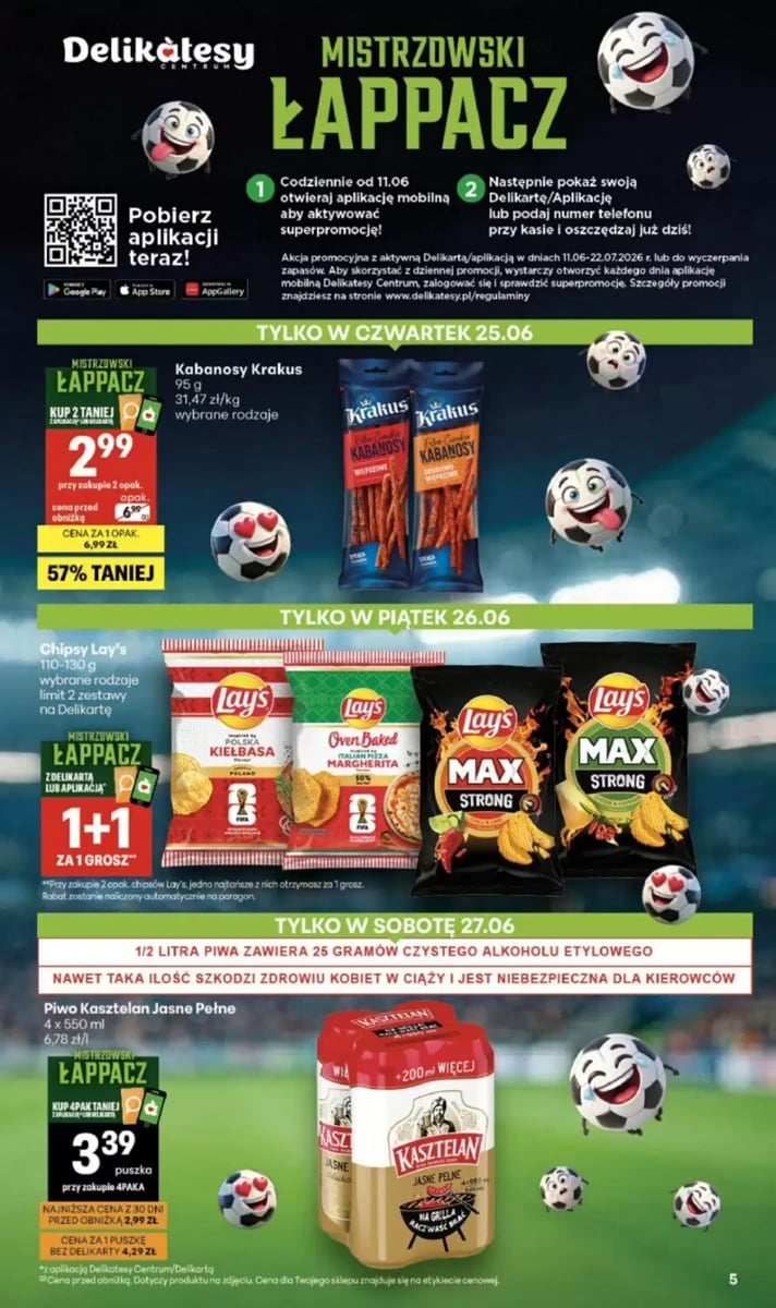 Strona 5 z gazetki Delikatesy Centrum