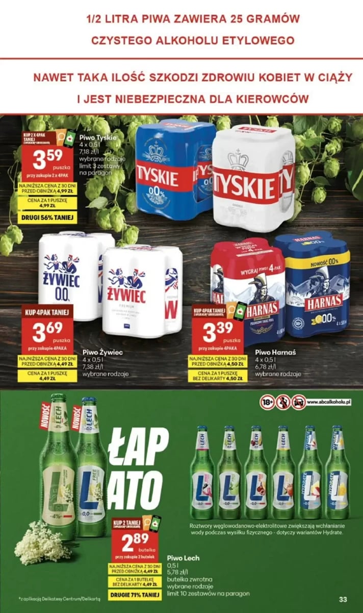 Strona 33 z gazetki Delikatesy Centrum