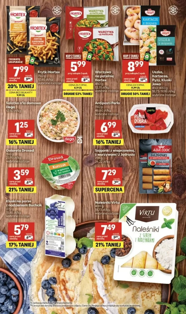 Strona 22 z gazetki Delikatesy Centrum