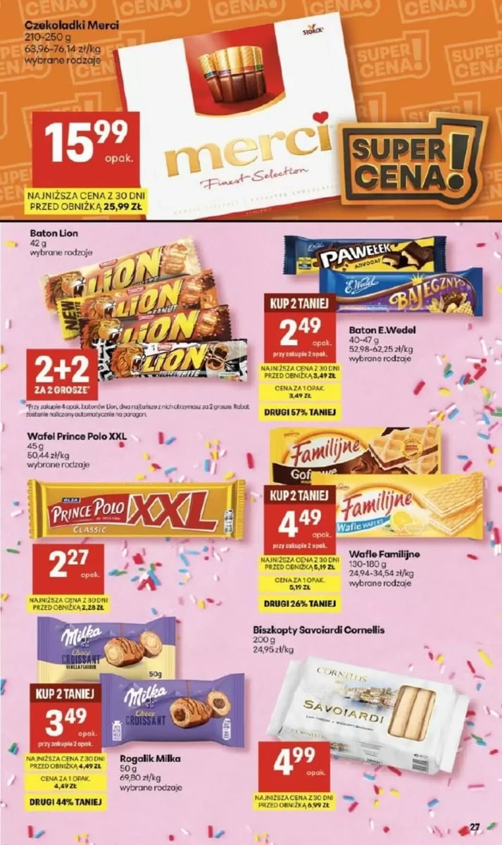 Strona 27 z gazetki Delikatesy Centrum
