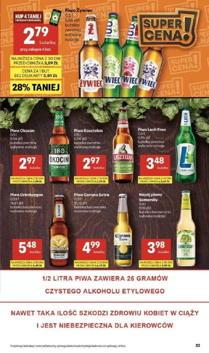 Strona 33 z gazetki Delikatesy Centrum