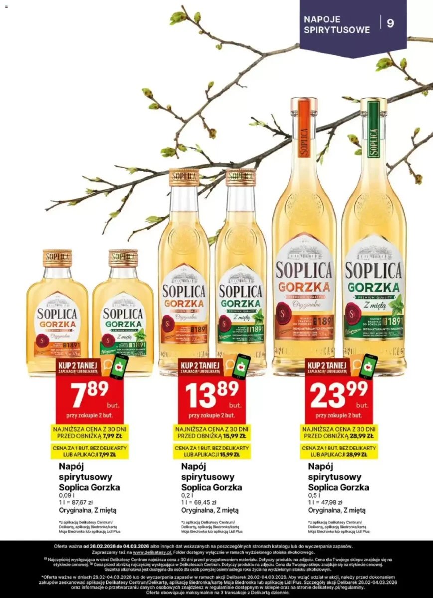 Strona 9 z gazetki Delikatesy Centrum
