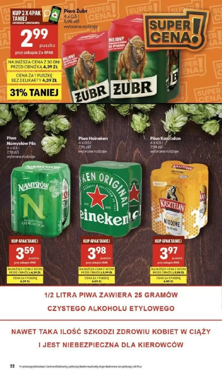 Strona 32 z gazetki Delikatesy Centrum