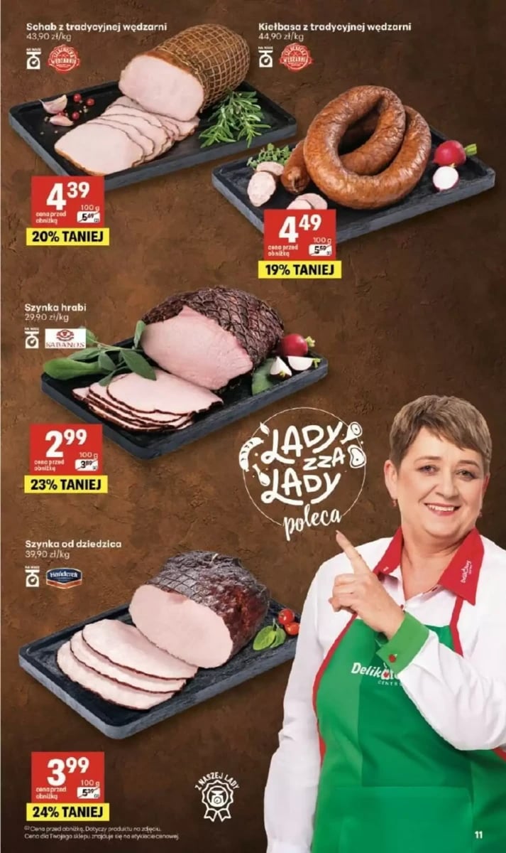 Strona 11 z gazetki Delikatesy Centrum