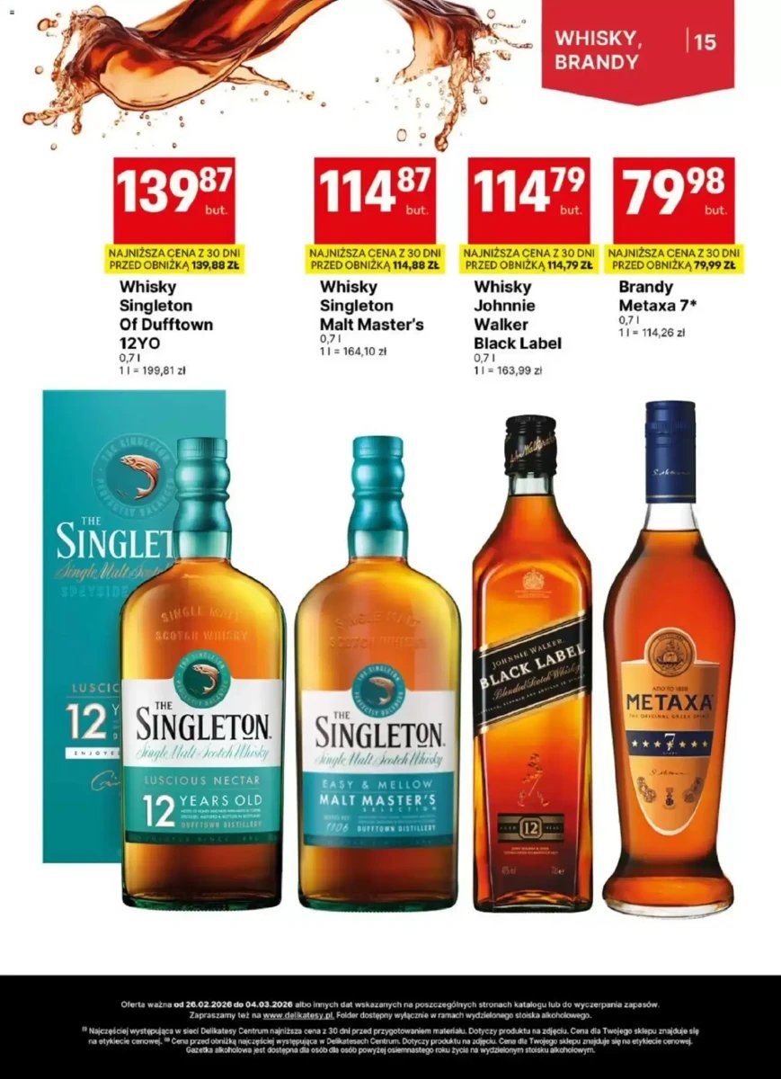 Strona 15 z gazetki Delikatesy Centrum