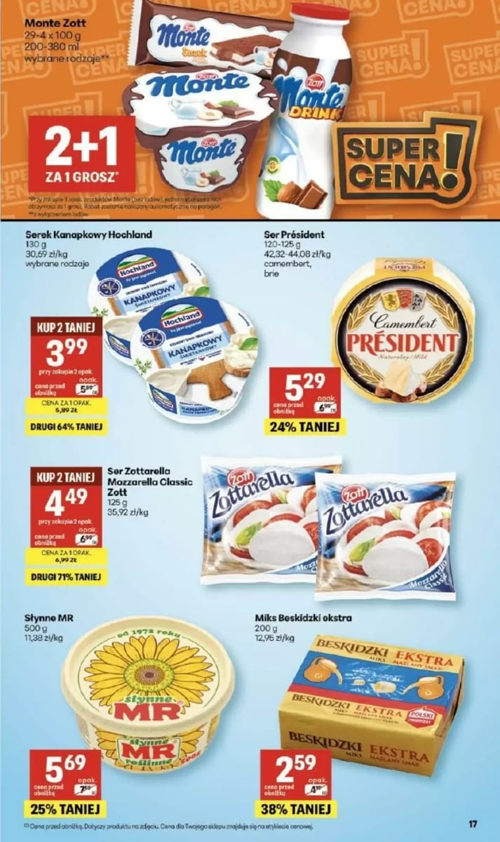 Strona 17 z gazetki Delikatesy Centrum