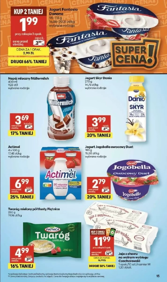 Strona 15 z gazetki Delikatesy Centrum
