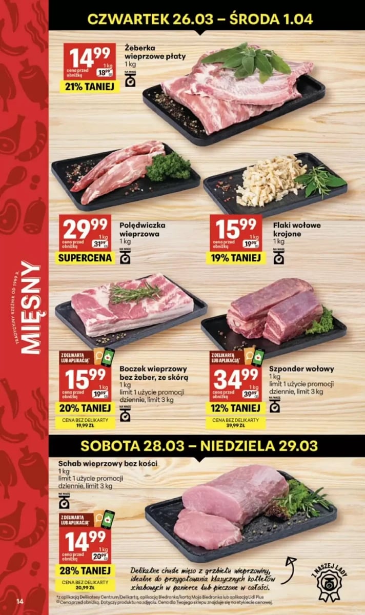 Strona 14 z gazetki Delikatesy Centrum