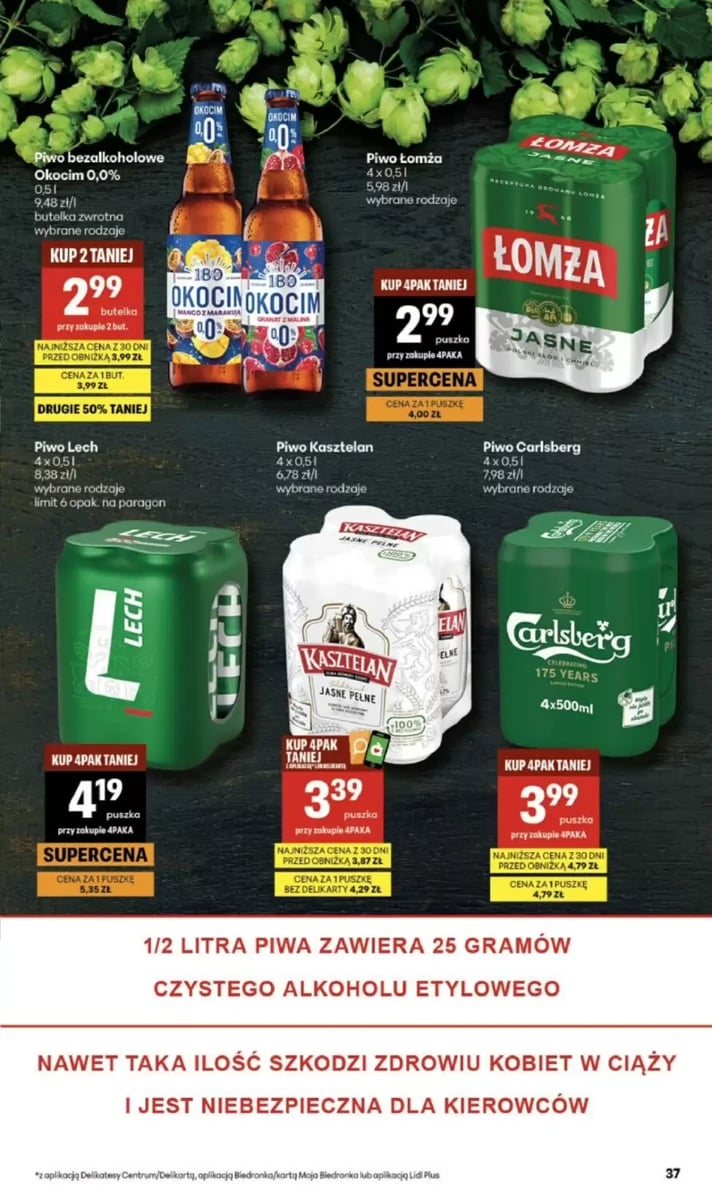 Strona 37 z gazetki Delikatesy Centrum