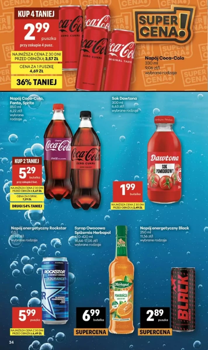 Strona 34 z gazetki Delikatesy Centrum