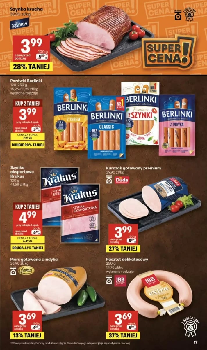 Strona 17 z gazetki Delikatesy Centrum