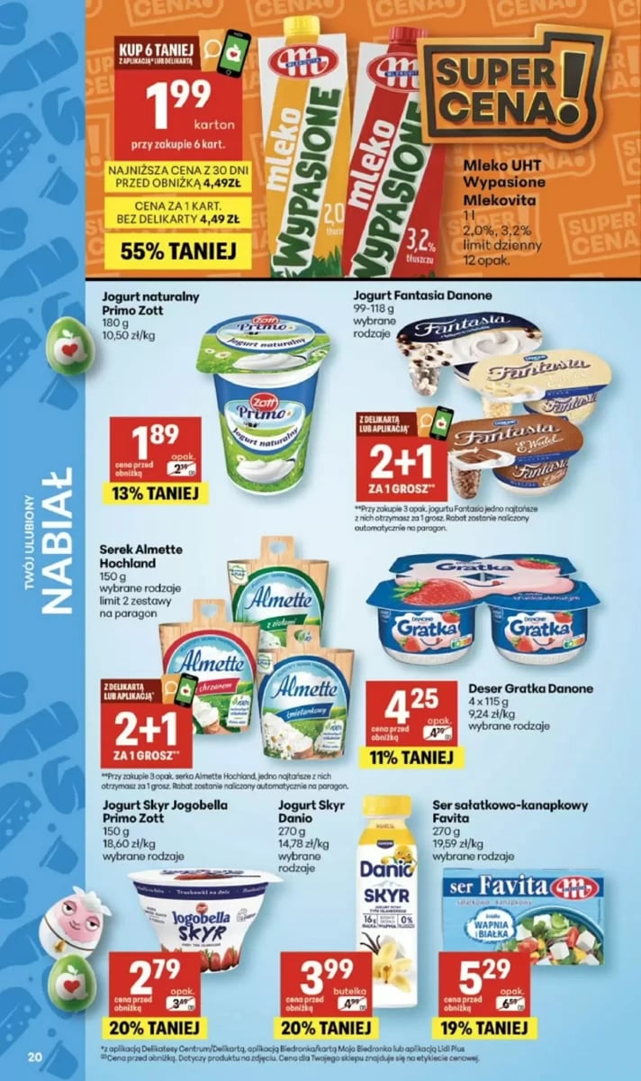 Strona 20 z gazetki Delikatesy Centrum