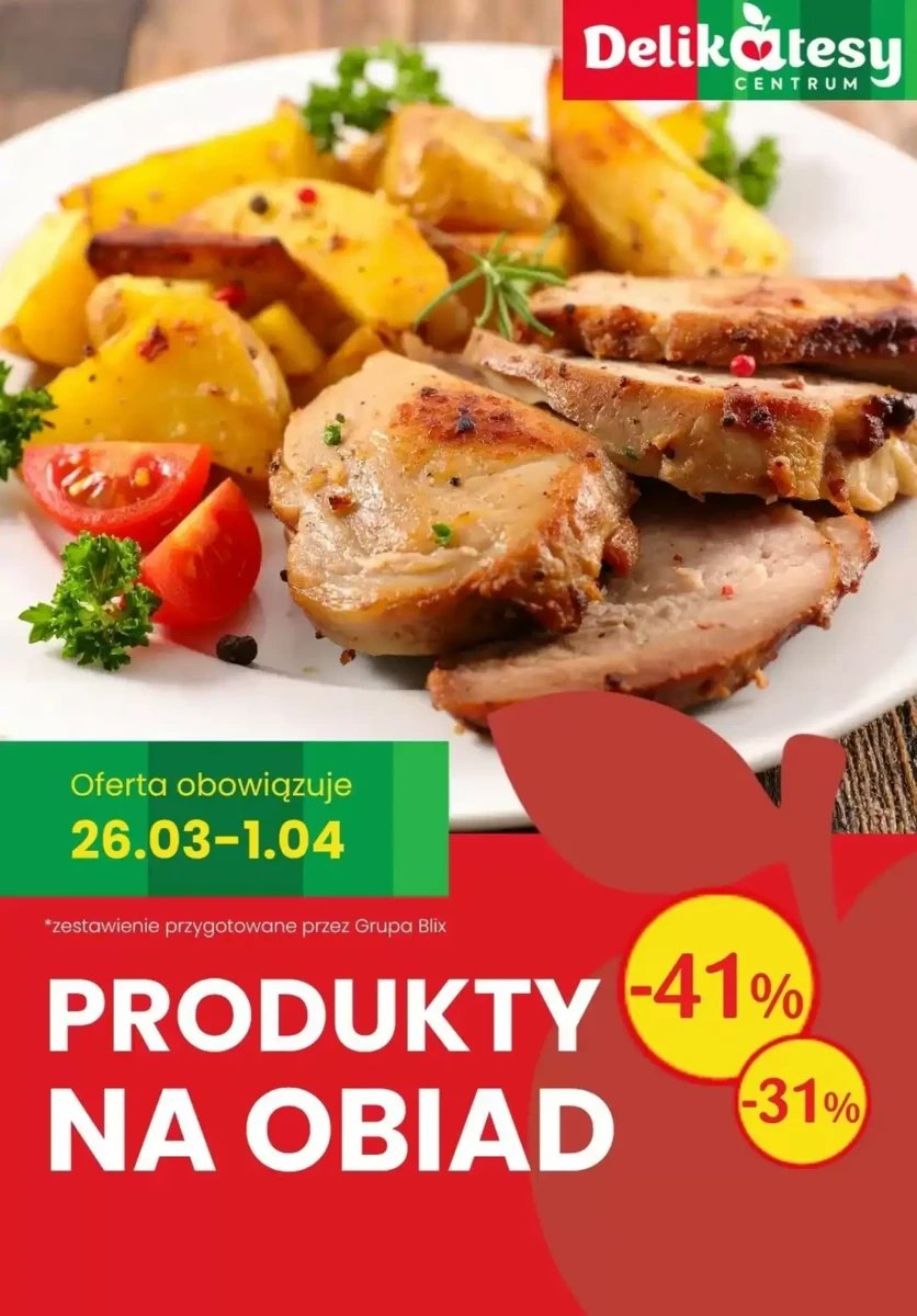 Strona 1 z gazetki Delikatesy Centrum