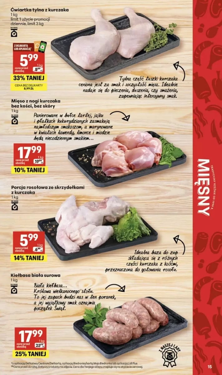 Strona 15 z gazetki Delikatesy Centrum
