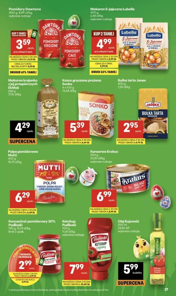 Strona 27 z gazetki Delikatesy Centrum