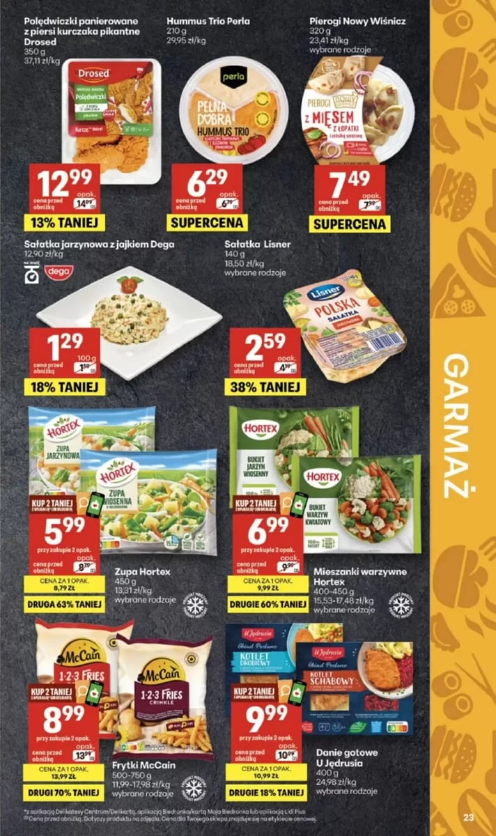 Strona 23 z gazetki Delikatesy Centrum