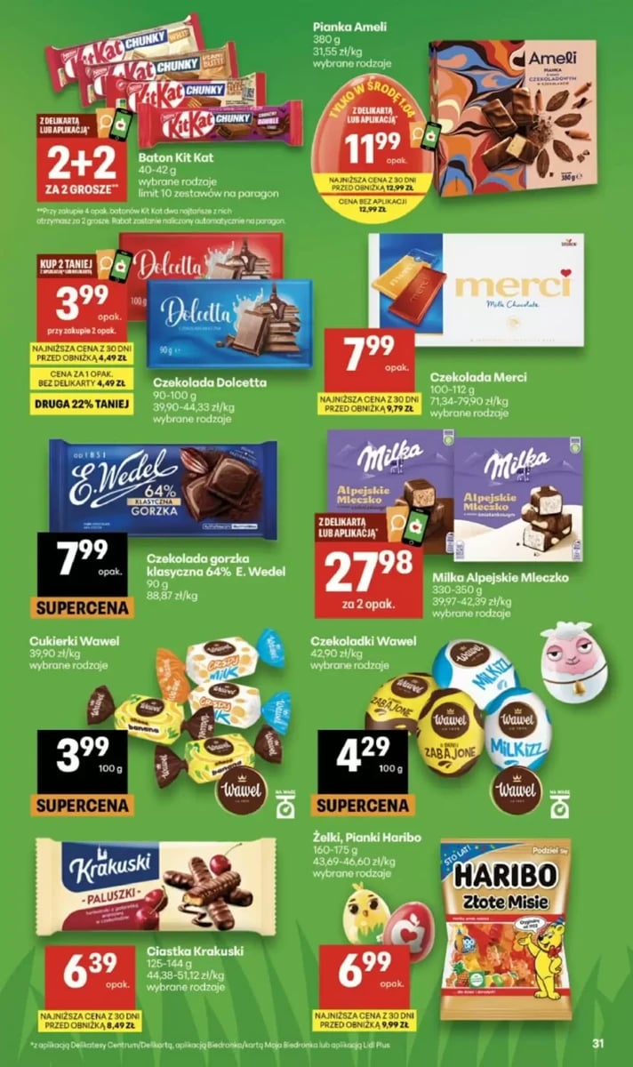 Strona 31 z gazetki Delikatesy Centrum