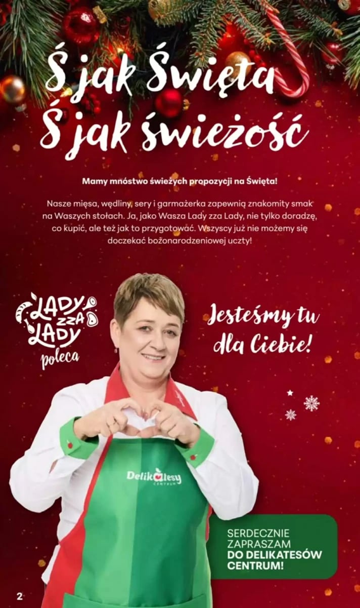 Strona 2 z gazetki Delikatesy Centrum