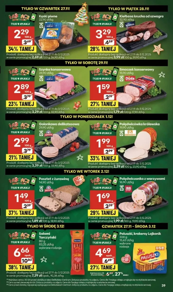 Strona 39 z gazetki Delikatesy Centrum