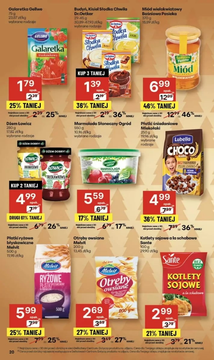 Strona 20 z gazetki Delikatesy Centrum