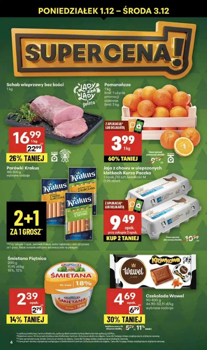 Strona 4 z gazetki Delikatesy Centrum