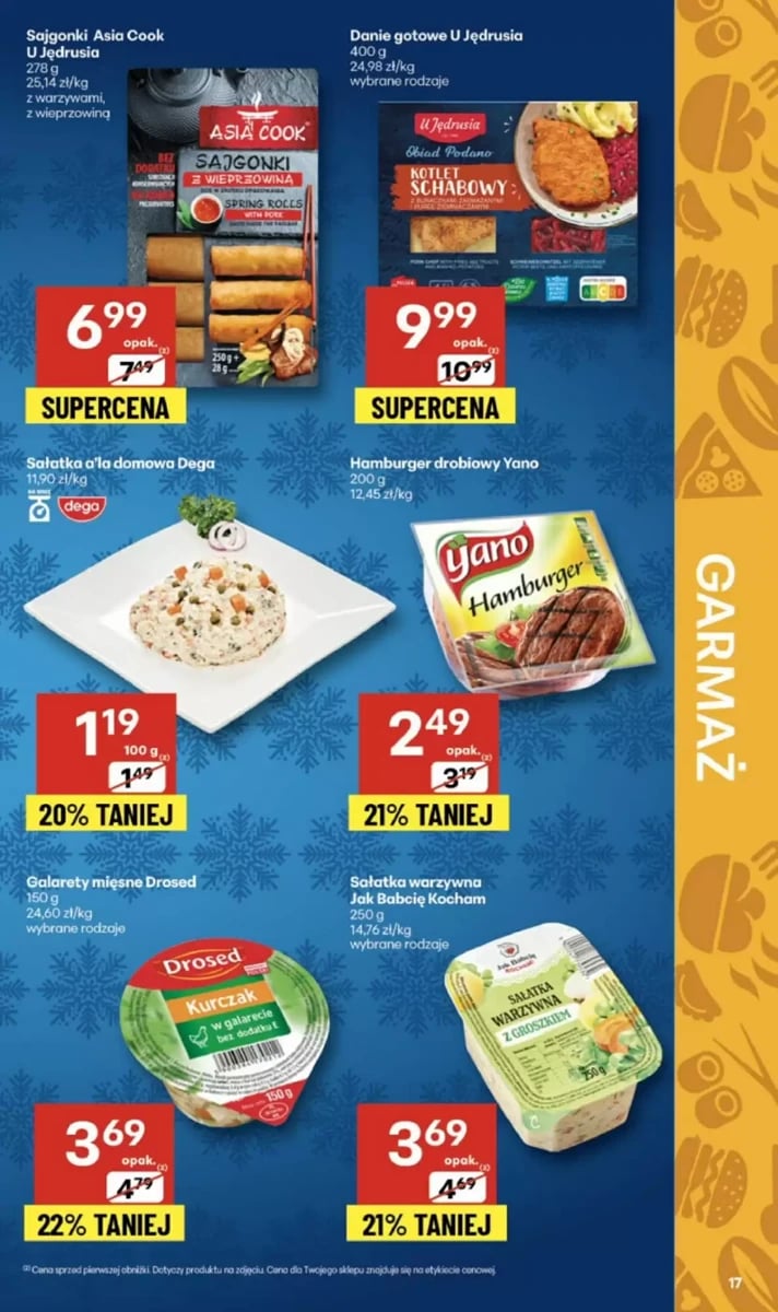 Strona 17 z gazetki Delikatesy Centrum